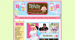 Desktop Screenshot of birthdaycouture.com